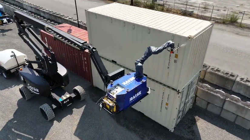 FAIRINO Cobot Application Robotic Coating for Large Structures